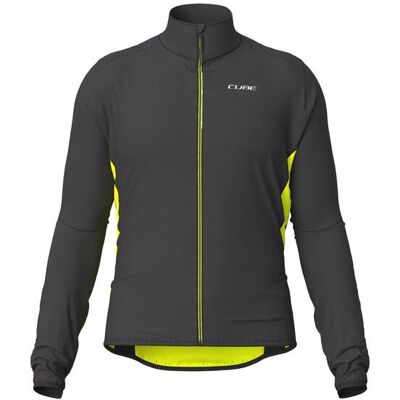 We Cycle Cube Cmpt Fahrrad Windjacke schwarz/gelb 2026 M (46/48) We Cycle Cube Cmpt Fahrrad Windjacke schwarz/gelb 2026 M (46/48)