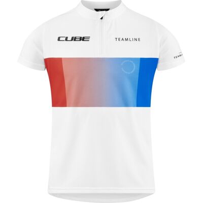 CUBE 2XL Weiß Teamline Trikot - Jersey CUBE 2XL Weiß Teamline Trikot - Jersey