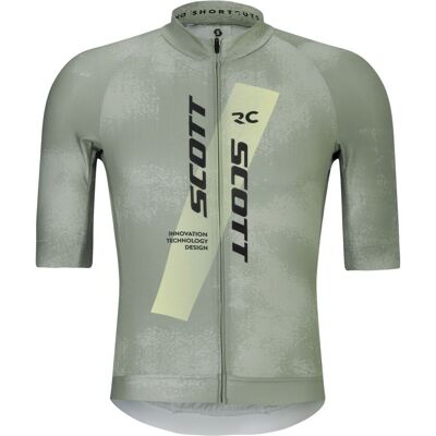 We Cycle Scott RC Pro Fahrradtrikot kurzarm grau/gelb 2026 M (46/48) We Cycle Scott RC Pro Fahrradtrikot kurzarm grau/gelb 2026 M (46/48)