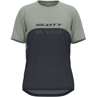 We Cycle Scott Vertic DRI Fahrradtrikot kurzarm blau/grau 2026 M (46/48) We Cycle Scott Vertic DRI Fahrradtrikot kurzarm blau/grau 2026 M (46/48)