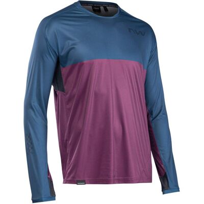 We Cycle Northwave Edge Fahrrad Trikot lang lila/blau 2023 3XL (56) We Cycle Northwave Edge Fahrrad Trikot lang lila/blau 2023 3XL (56)