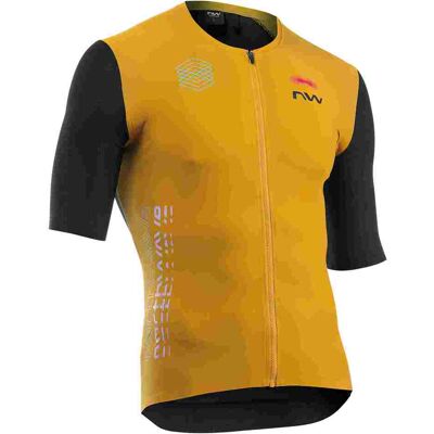 We Cycle Northwave Extreme Evo Fahrrad Trikot kurz gelb/schwarz 2024 3XL (56) We Cycle Northwave Extreme Evo Fahrrad Trikot kurz gelb/schwarz 2024 3XL (56)