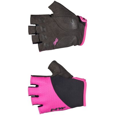 Northwave Fuchsia/Black Kurze Finger Radhandschuhe - Fahrradhandschuhe Northwave Fuchsia/Black Kurze Finger Radhandschuhe - Fahrradhandschuhe