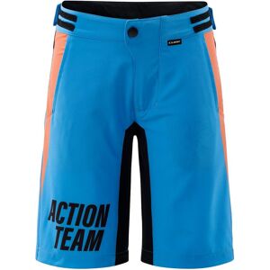 We Cycle Cube X Action Team Kinder Fahrrad Short Hose kurz blau/orange 2022 XXL (158/164)