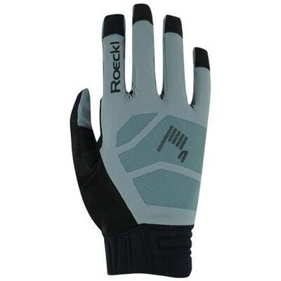 We Cycle Roeckl Murnau Fahrrad Handschuhe lang grau/schwarz 2024 10.5 We Cycle Roeckl Murnau Fahrrad Handschuhe lang grau/schwarz 2024 10.5