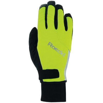 Roeckl Sports Villach 2 Unisex Fahrradhandschuhe - Gelb/Schwarz Roeckl Sports Villach 2 Unisex Fahrradhandschuhe - Gelb/Schwarz