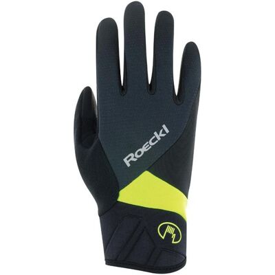 ROECKL - Runaz - Schwarz/Fluo Gelb - Fahrrad-Handschuhe ROECKL - Runaz - Schwarz/Fluo Gelb - Fahrrad-Handschuhe