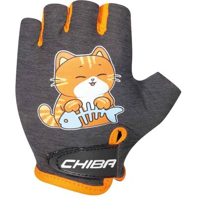 We Cycle Chiba Cool Kids Katze Kinder Fahrrad Handschuhe kurz grau/orange 2026 M (8) We Cycle Chiba Cool Kids Katze Kinder Fahrrad Handschuhe kurz grau/orange 2026 M (8)