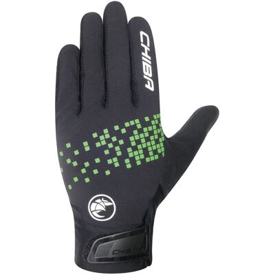 We Cycle Chiba Downhill Youth Kinder Fahrrad Handschuhe lang schwarz/grün 2026 XS (6) We Cycle Chiba Downhill Youth Kinder Fahrrad Handschuhe lang schwarz/grün 2026 XS (6)