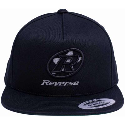 We Cycle Reverse Logo Snapback Cap / Mütze schwarz/grau We Cycle Reverse Logo Snapback Cap / Mütze schwarz/grau