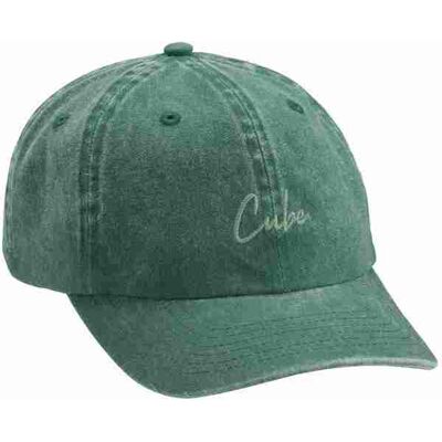 We Cycle Cube 6 Panel Cap / Mütze washed grün We Cycle Cube 6 Panel Cap / Mütze washed grün