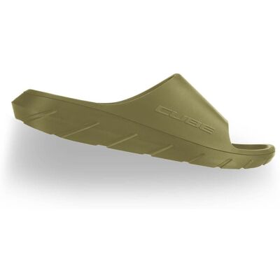 We Cycle Cube Ride Recover Slides TM Freizeit Sandalen reed grün 2026 46/47 We Cycle Cube Ride Recover Slides TM Freizeit Sandalen reed grün 2026 46/47