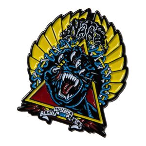 Santa Cruz Skateboards Sreaming Panther Pin Multi - Multicolour - Unisex - Size: One Size