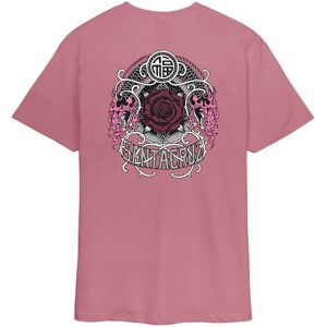 Santa Cruz Skateboards T-Shirt Dressen Rose Crew One Rot - Rot - Unisex - Size: M