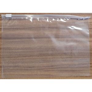 Eigenmarke 100 Ziehverschlussbeutel 250x170 mm 60 Mikron transparent