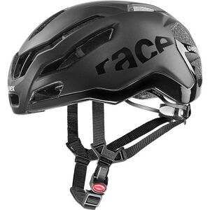 UVEX RACE 9 ALL BLACK Rennradhelm matt schwarz-schwarz 53-57cm