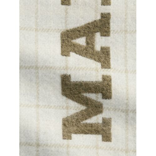 Marc O' Polo Schal Mit Logo, Größe Weiß