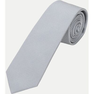 Prince Bowtie Krawatte Picote 6 cm Grau Prince Bowtie Krawatte Picote 6 cm Grau