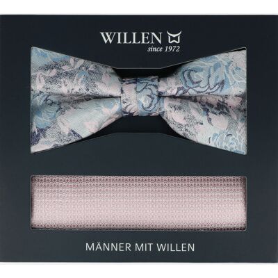 Willen Fliege + Einstecktuch Set Mehrfarbig Willen Fliege + Einstecktuch Set Mehrfarbig