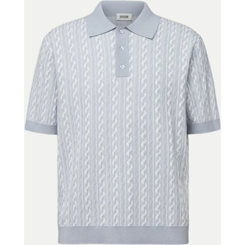 Drykorn Strickpolo Tamian, Größe M Blau