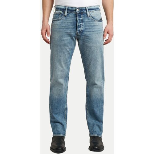 G-Star Raw Jeans Slim Tapered Streem, Größe 34 34 Blau