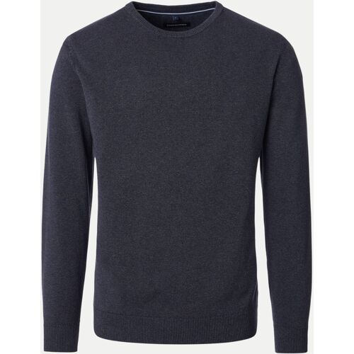 Casamoda Pullover Mit Meliertem Muster, Größe Xl Grau