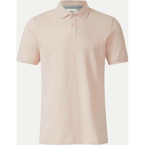 S. Oliver Red Label Poloshirt Piqué, Größe Xxl Rosa