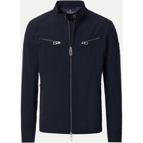 Casamoda Biker Jacke, Größe Xxl Blau