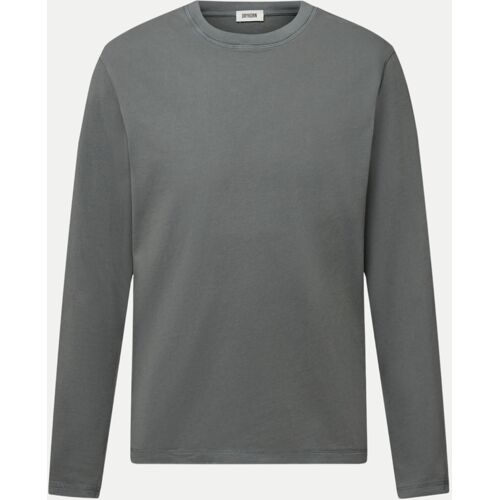 Drykorn Langarmshirt Taldor, Größe M Grau