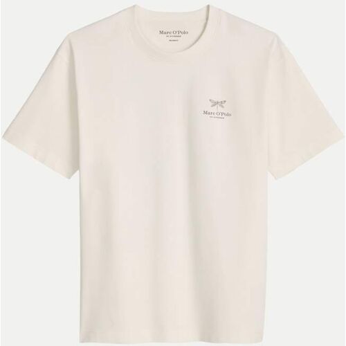 Marc O' Polo Shirt Mit Backprint, Größe Xl Weiß