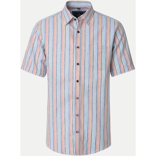 Casamoda Leinenhemd Mit 1/2arm, Größe Xxl Mehrfarbig