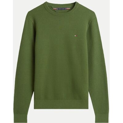 Tommy Hilfiger Sweatshirt mit Streifen Grün S Tommy Hilfiger Sweatshirt mit Streifen Grün S