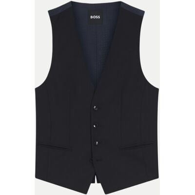 Boss Black Weste Schwarz 56 Boss Black Weste Schwarz 56