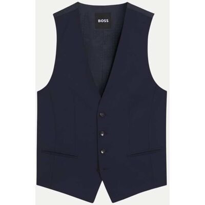 Boss Black Weste Blau 48 Boss Black Weste Blau 48