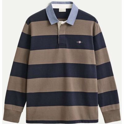Gant Heavy Rugger Shirt mit Streifen Mehrfarbig 3XL Gant Heavy Rugger Shirt mit Streifen Mehrfarbig 3XL