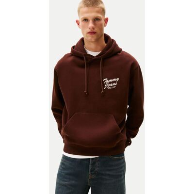 Tommy Jeans Relaxed-Fit Hoodie mit Print Braun L Tommy Jeans Relaxed-Fit Hoodie mit Print Braun L