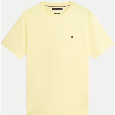 Tommy Hilfiger Regular-Fit T-Shirt Solid Gelb L Tommy Hilfiger Regular-Fit T-Shirt Solid Gelb L