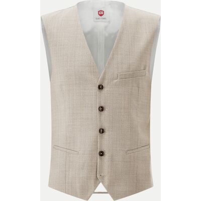 CG-Club of Gents Weste CG Plum-N Beige 50 CG-Club of Gents Weste CG Plum-N Beige 50