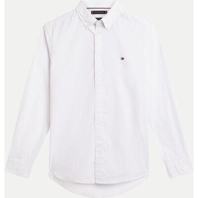 Tommy Hilfiger Businesshemd Shirt Solid Weiß S Tommy Hilfiger Businesshemd Shirt Solid Weiß S