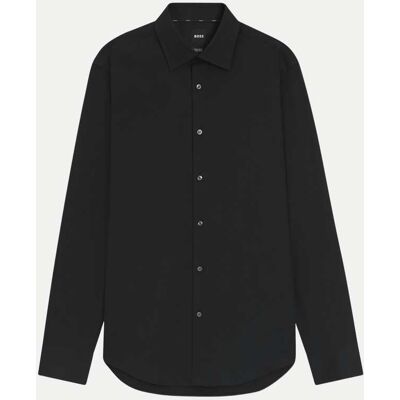 Boss Black Regular-Fit Hemd mit Bügelleichtem Finish Schwarz 44 Boss Black Regular-Fit Hemd mit Bügelleichtem Finish Schwarz 44