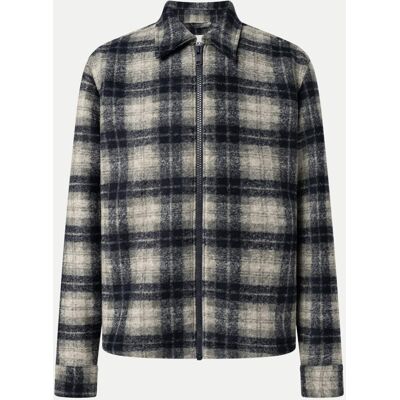 JOOP! JEANS Overshirt Hecket mit Reißverschluss Grau L JOOP! JEANS Overshirt Hecket mit Reißverschluss Grau L