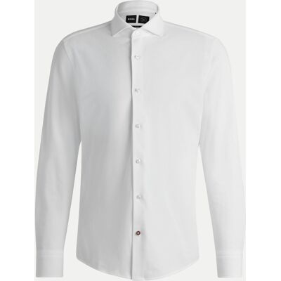 Boss Black Slim-Fit Hemd Hank Weiß 38 Boss Black Slim-Fit Hemd Hank Weiß 38