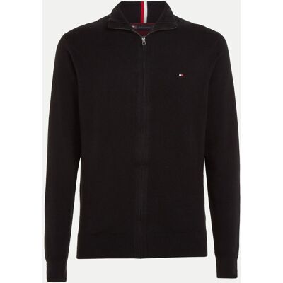 Tommy Hilfiger Cardigan mit Reißverschluss Schwarz XL Tommy Hilfiger Cardigan mit Reißverschluss Schwarz XL