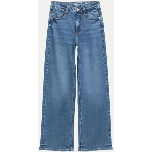 Tom Tailor Wide-Fit Jeans Madina, Größe 31/30 Blau