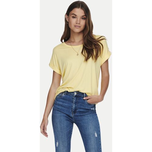 Only T-Shirt Moste, Größe L Gelb