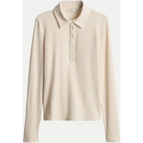 Opus Poloshirt Sulona, Größe 42 Beige