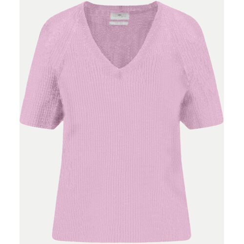 Fynch-Hatton Strickpullover Aus Leinen, Größe M Rosa