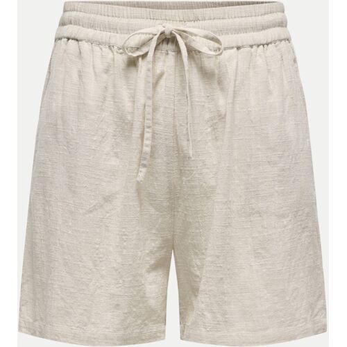 Only Shorts Tizana, Größe L Beige