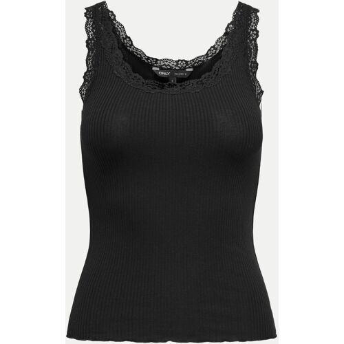 Only Top Sara, Größe S Schwarz