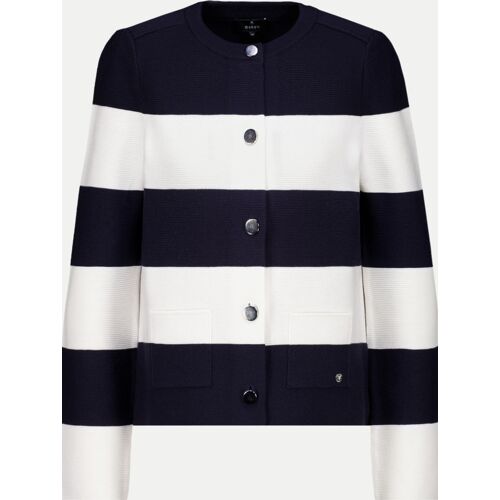 Monari Strickjacke Mit Streifen, Größe 38 Mehrfarbig